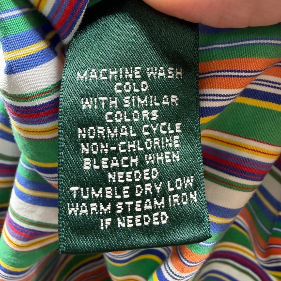 Lauren Ralph Lauren Womens Petite Medium Blouse Shirt Top Office Quiet Luxury‎ - Picture 6 of 8